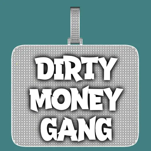 CUSTOM LETTER NECKLACE 3D BIG SQUARE sold by The GUU Shop