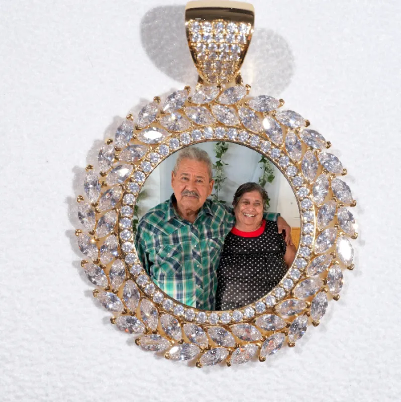 Large 3D Wheat Ear Custom Picture Pendant made by The GUU Shop