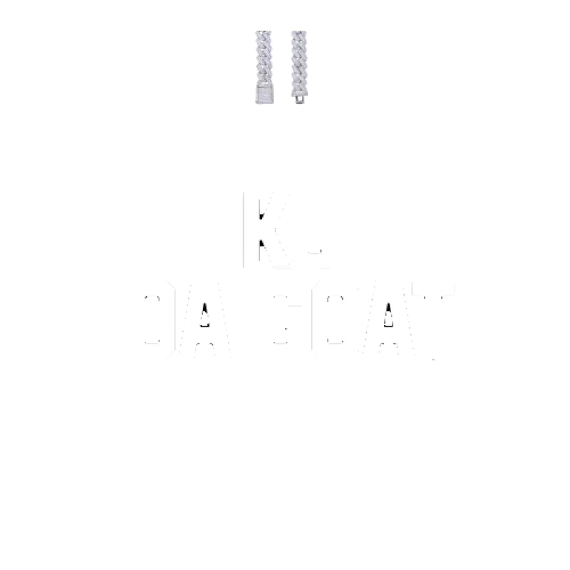 Custom Letters Baguette Two Layer Necklace made by The GUU Shop