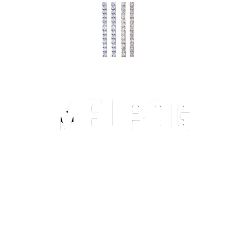 Custom Letters Baguette Two Layer Necklace made by The GUU Shop