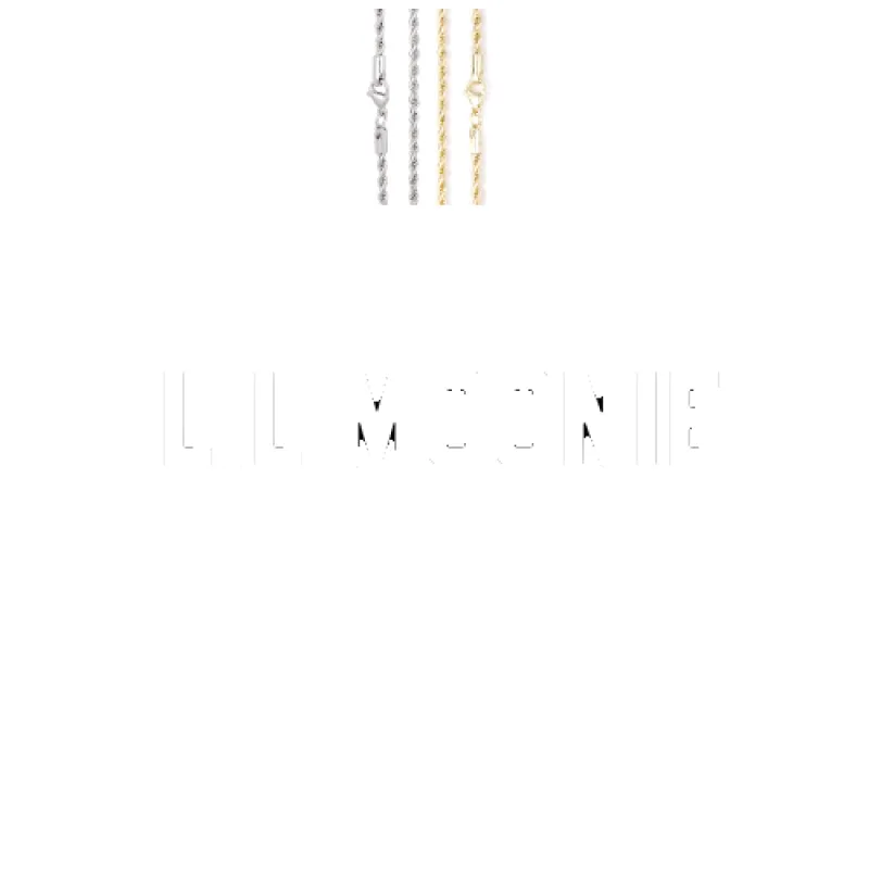 Custom Letters Baguette Two Layer Necklace made by The GUU Shop