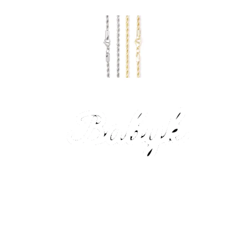 Script Custom Letter Necklace made by The GUU Shop