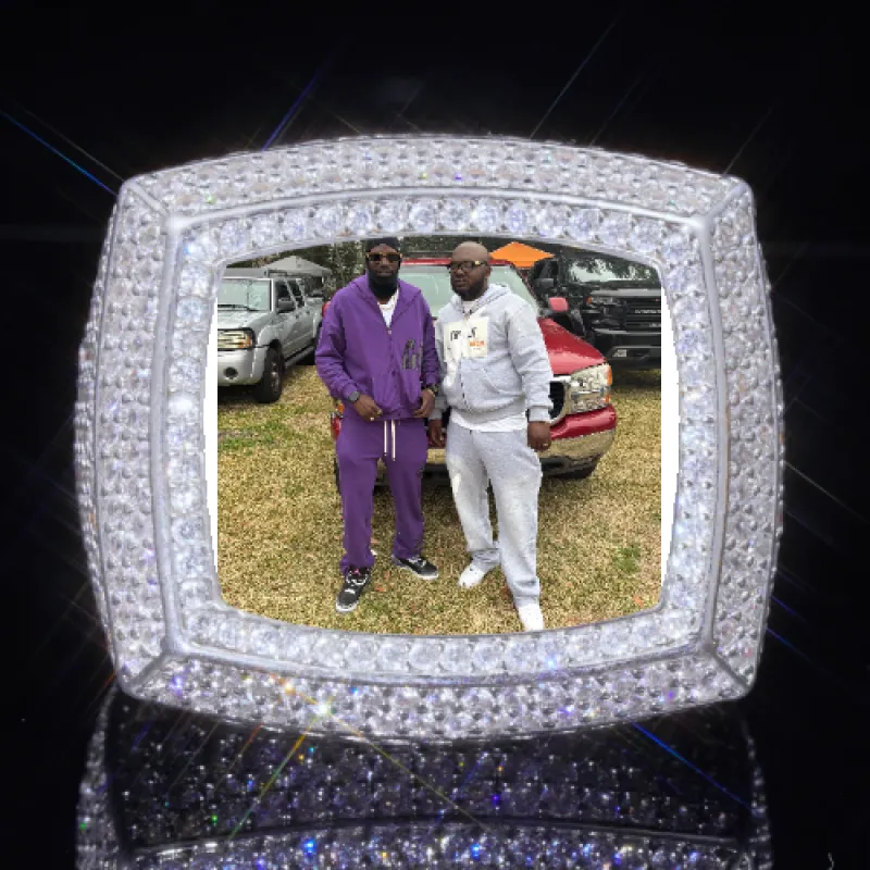 3D CUSTOM PICTURE ICED RING made by The GUU Shop