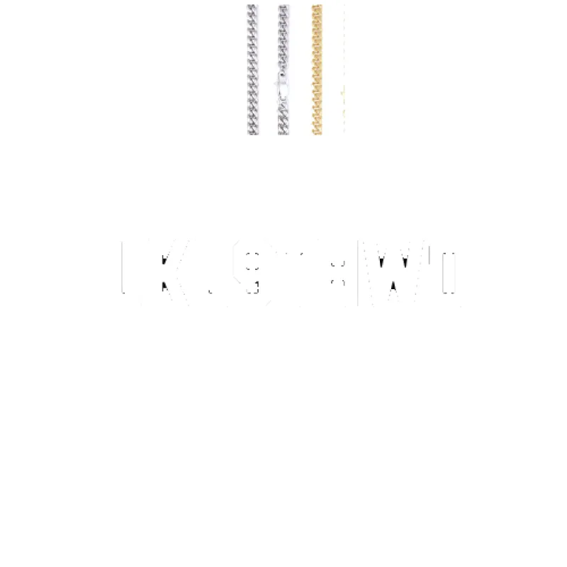 Custom Letters Baguette Two Layer Necklace made by The GUU Shop