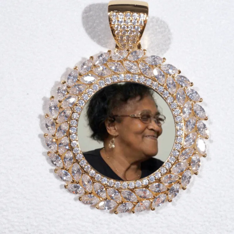 Large 3D Wheat Ear Custom Picture Pendant made by The GUU Shop