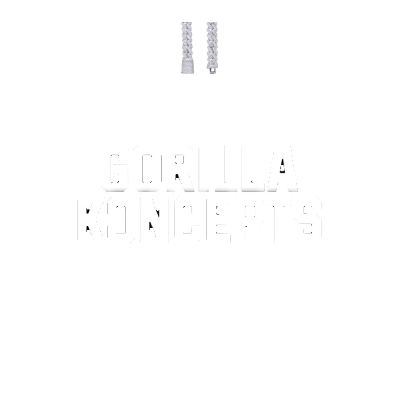 Custom Letters Baguette Two Layer Necklace made by The GUU Shop