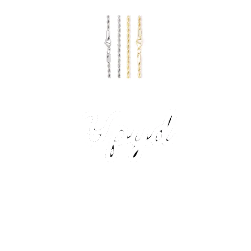 Script Custom Letter Necklace made by The GUU Shop