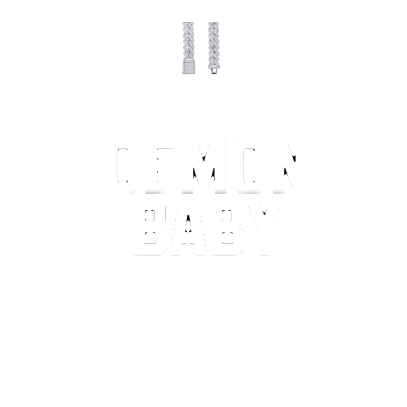 Custom Letters Baguette Two Layer Necklace made by The GUU Shop