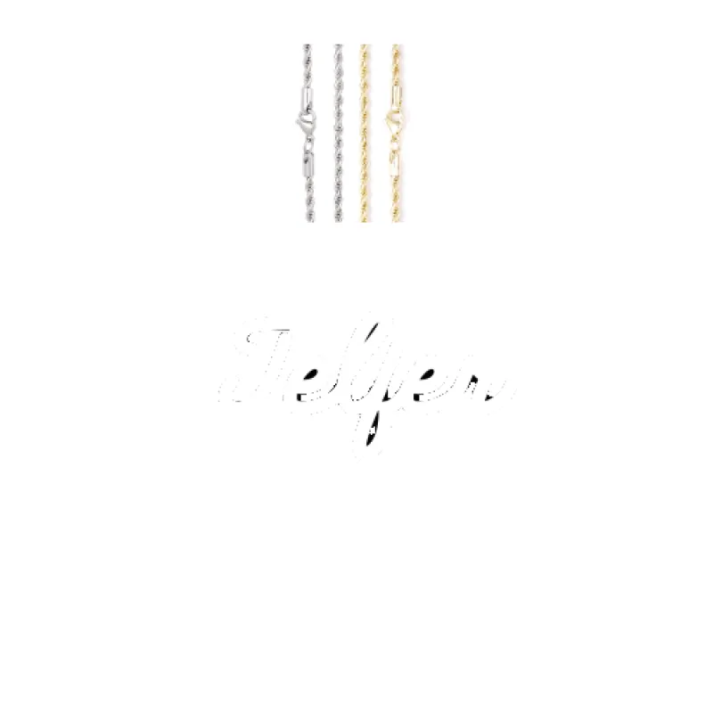 Script Custom Letter Necklace made by The GUU Shop