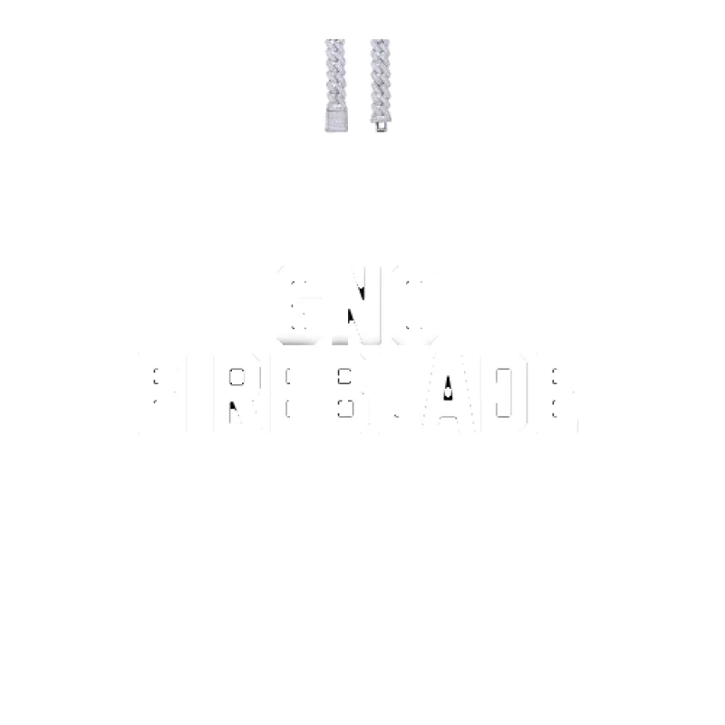 Custom Letters Baguette Two Layer Necklace made by The GUU Shop