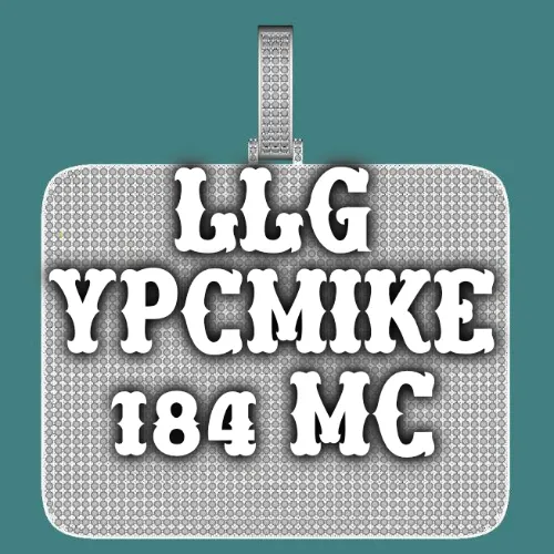 CUSTOM LETTER NECKLACE 3D BIG SQUARE sold by The GUU Shop