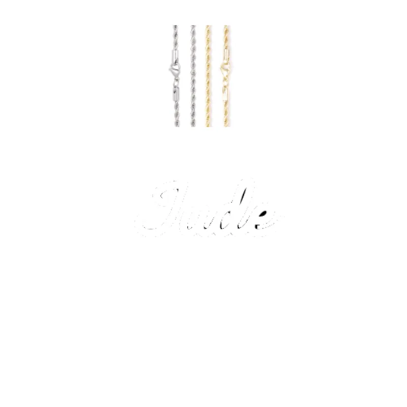 Script Custom Letter Necklace made by The GUU Shop