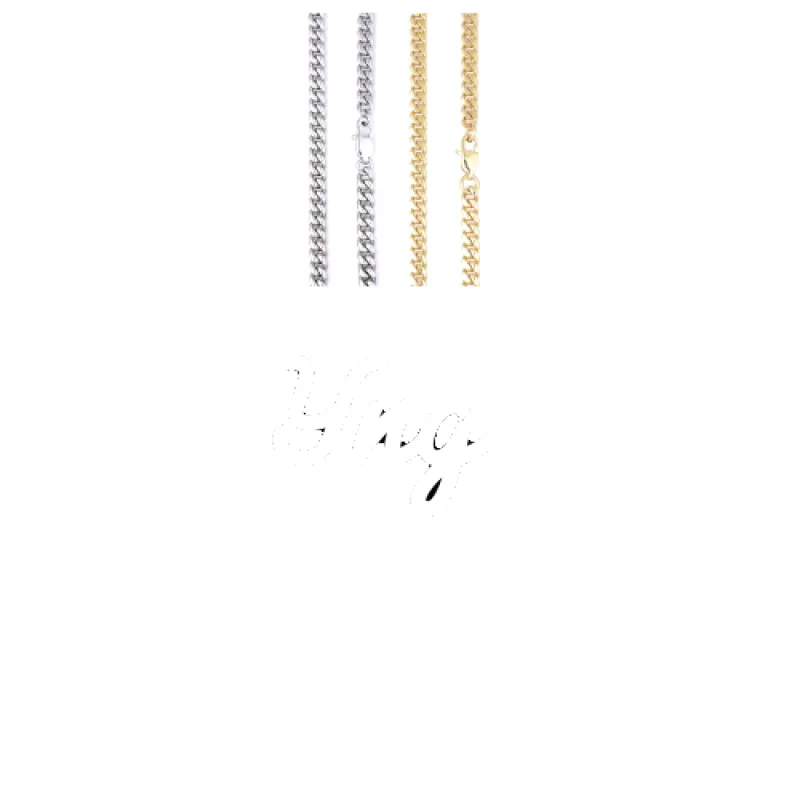 Script Custom Letter Necklace made by The GUU Shop