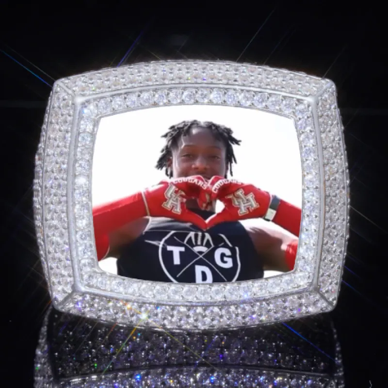 3D CUSTOM PICTURE ICED RING made by The GUU Shop