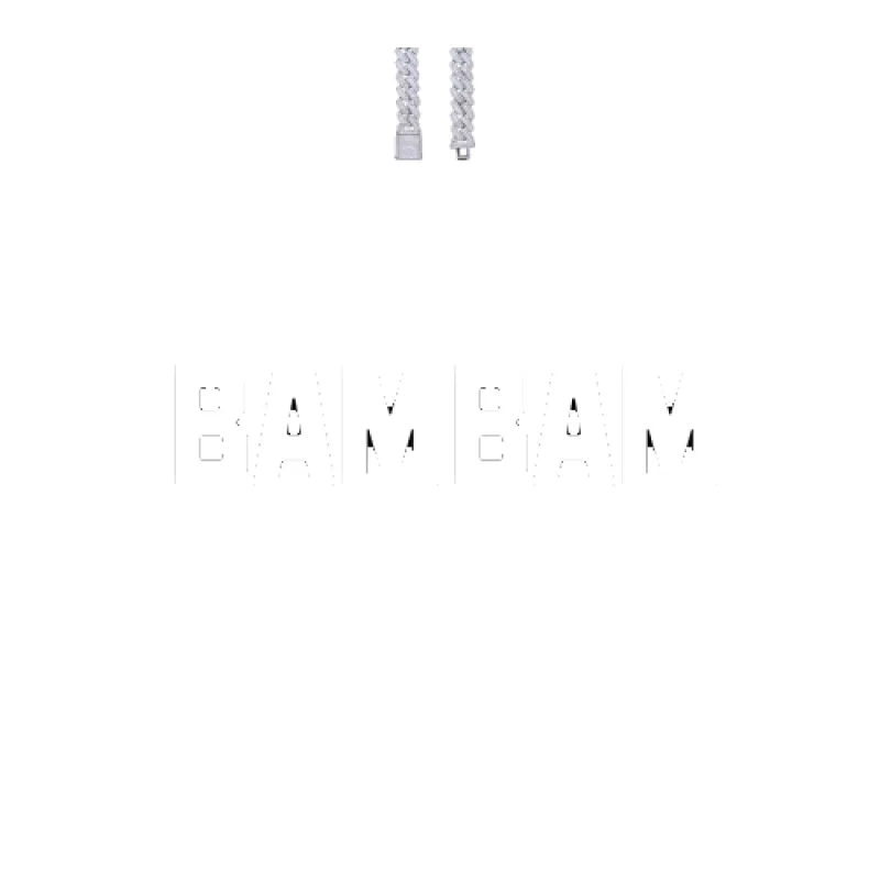 Custom Letters Baguette Two Layer Necklace made by The GUU Shop