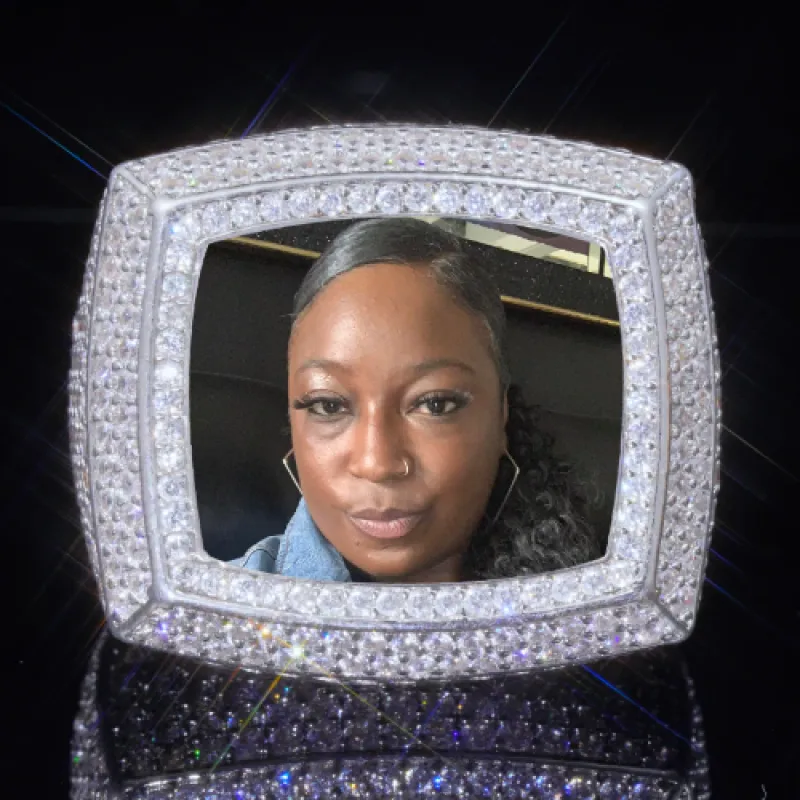 3D CUSTOM PICTURE ICED RING made by The GUU Shop