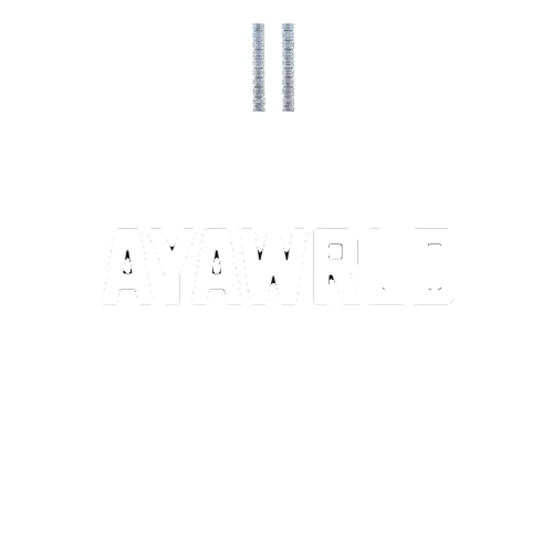 Custom Letters Baguette Two Layer Necklace made by The GUU Shop