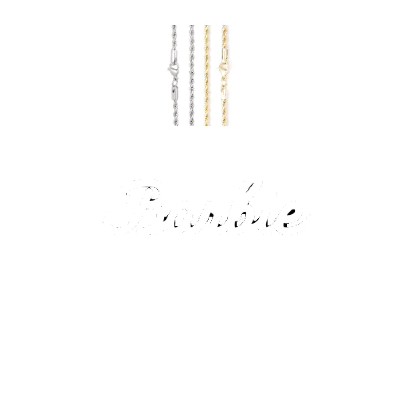 Script Custom Letter Necklace made by The GUU Shop