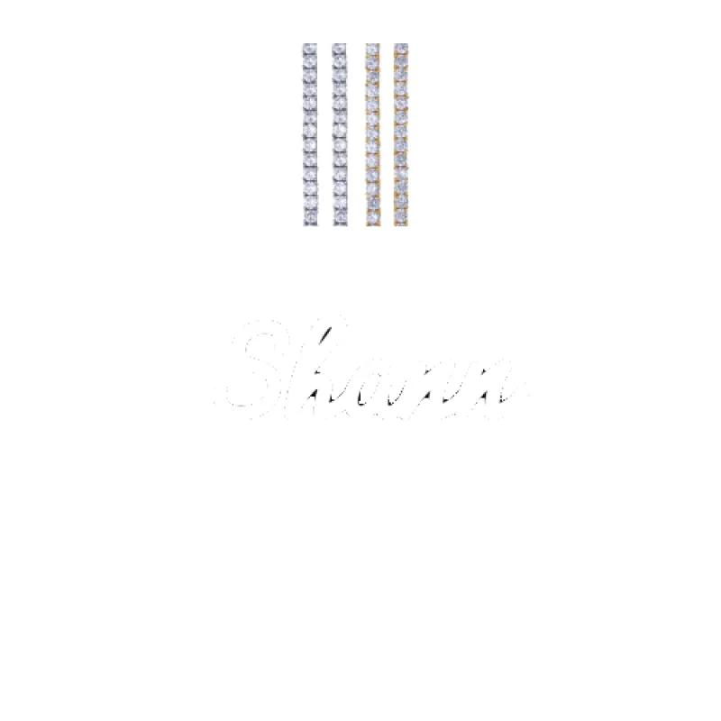 Script Custom Letter Necklace made by The GUU Shop