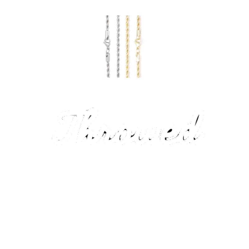 Script Custom Letter Necklace made by The GUU Shop