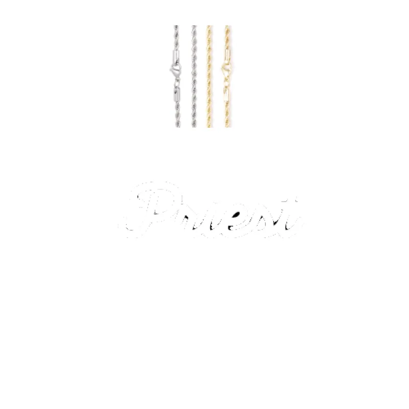 Script Custom Letter Necklace made by The GUU Shop