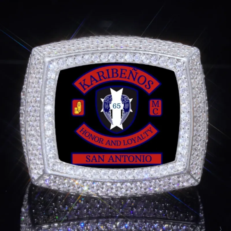 3D CUSTOM PICTURE ICED RING made by The GUU Shop