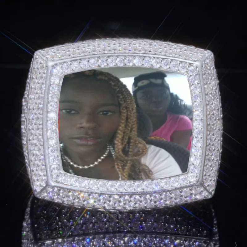 3D CUSTOM PICTURE ICED RING made by The GUU Shop