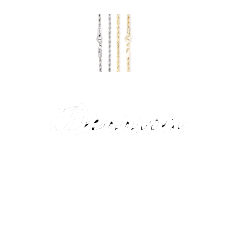 Script Custom Letter Necklace made by The GUU Shop