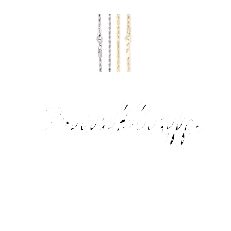 Script Custom Letter Necklace made by The GUU Shop