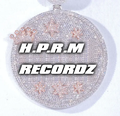 CUSTOM LETTER NECKLACE 3D BIG CROWN DISC sold by The GUU Shop