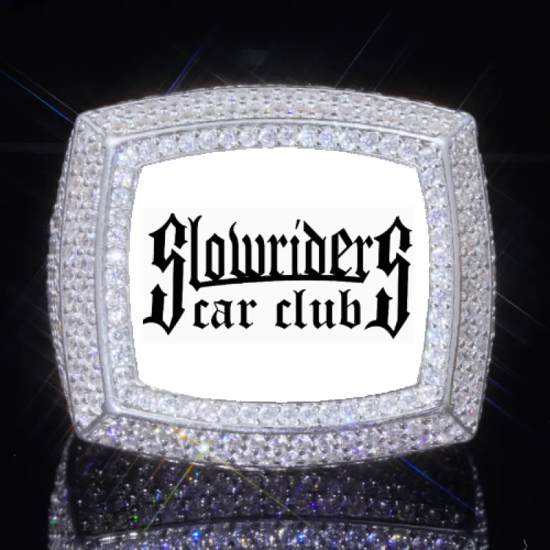 3D CUSTOM PICTURE ICED RING made by The GUU Shop
