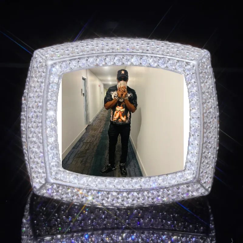 3D CUSTOM PICTURE ICED RING made by The GUU Shop