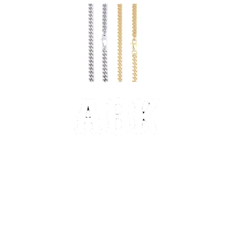 Custom Letters Freibeuter Font Necklace made by The GUU Shop