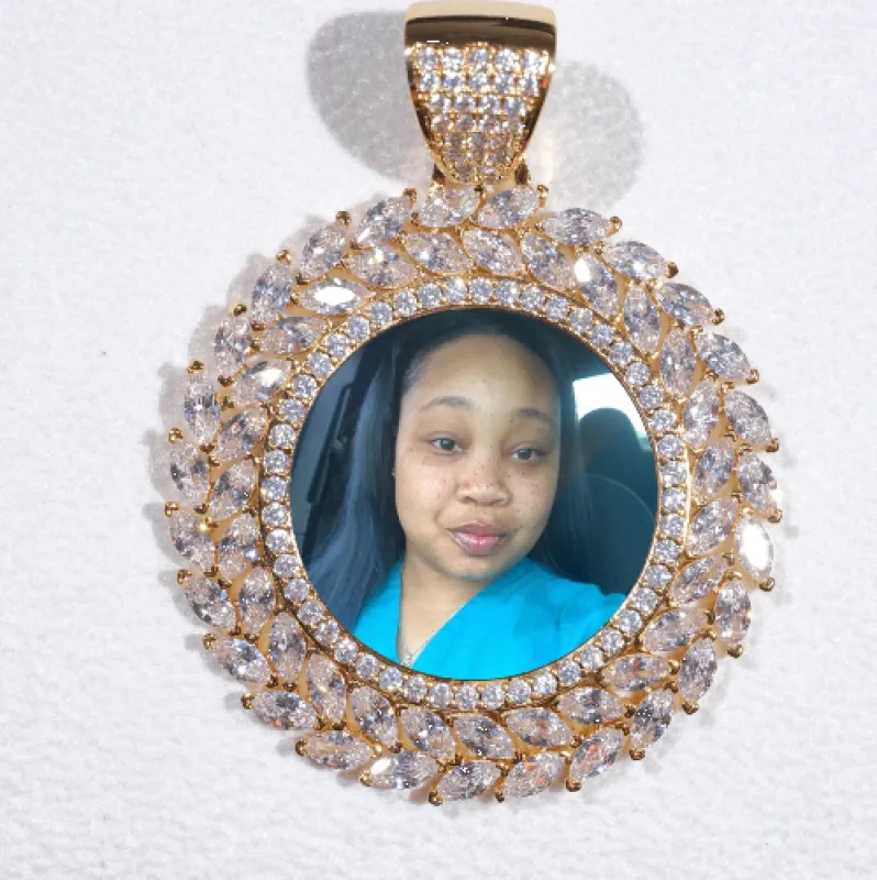 Large 3D Wheat Ear Custom Picture Pendant made by The GUU Shop