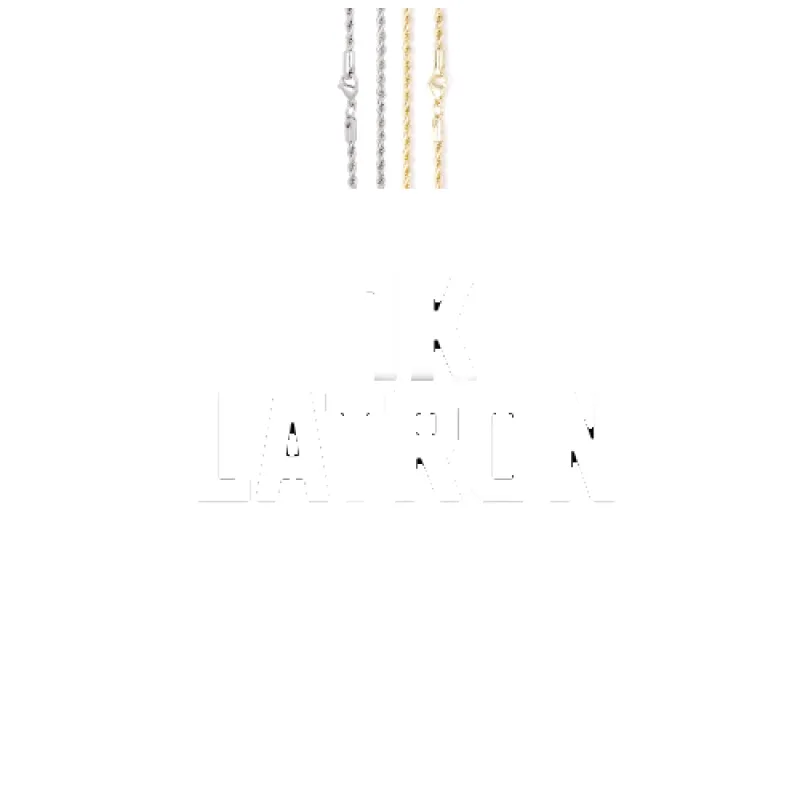 Custom Letters Baguette Two Layer Necklace made by The GUU Shop