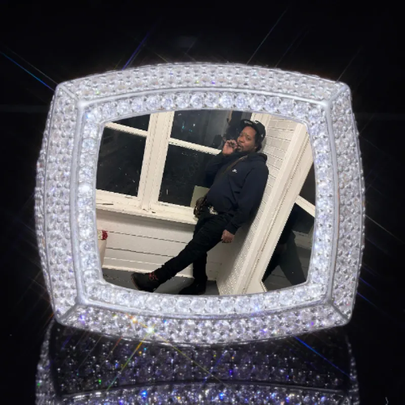 3D CUSTOM PICTURE ICED RING made by The GUU Shop