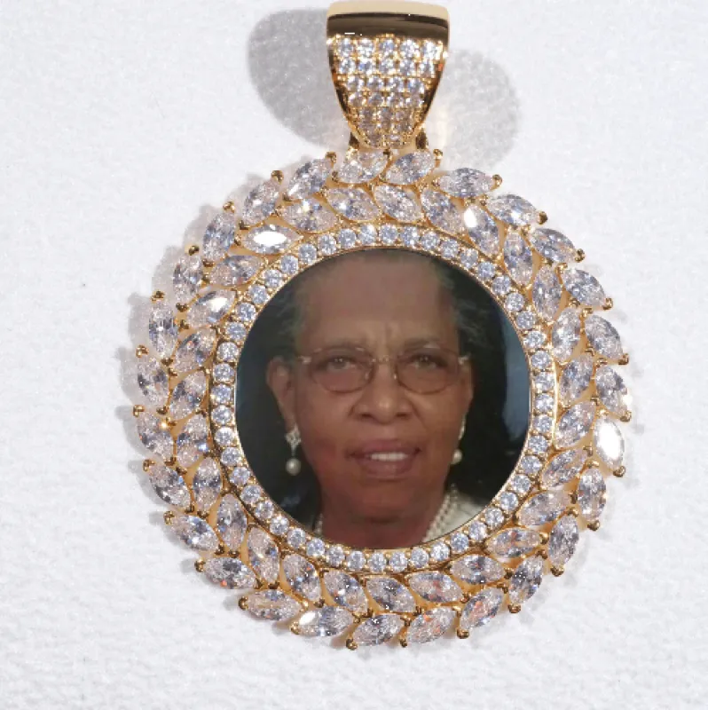 Large 3D Wheat Ear Custom Picture Pendant made by The GUU Shop