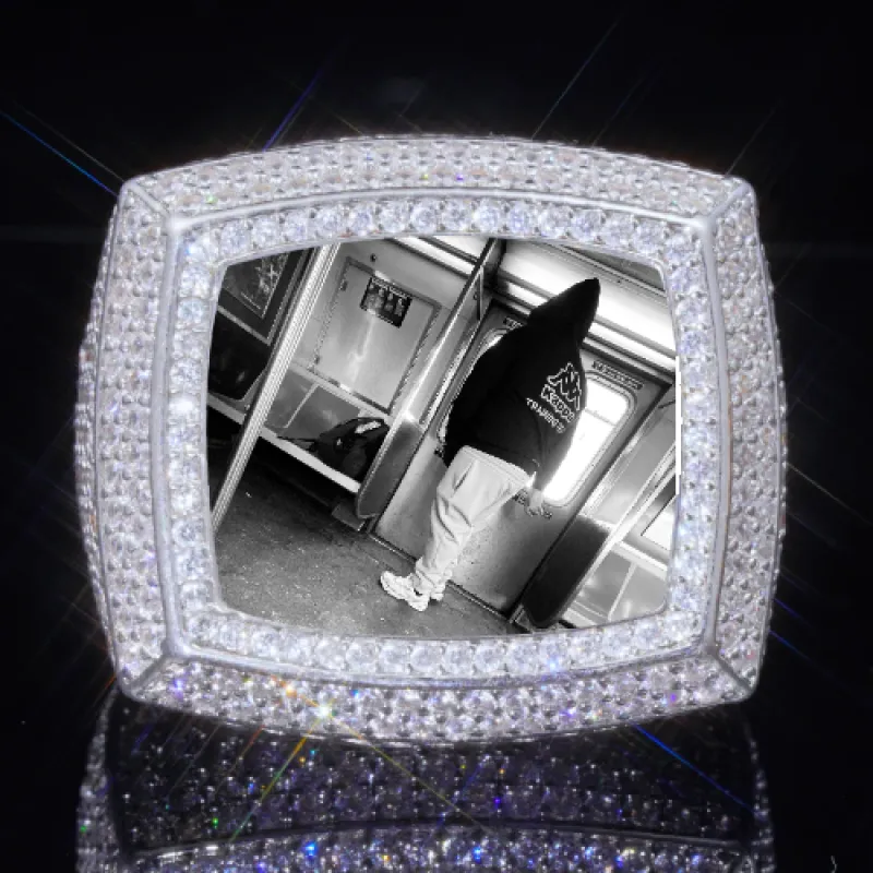 3D CUSTOM PICTURE ICED RING made by The GUU Shop