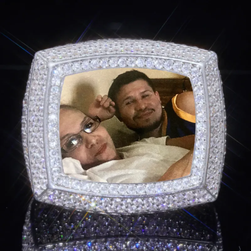 3D CUSTOM PICTURE ICED RING made by The GUU Shop