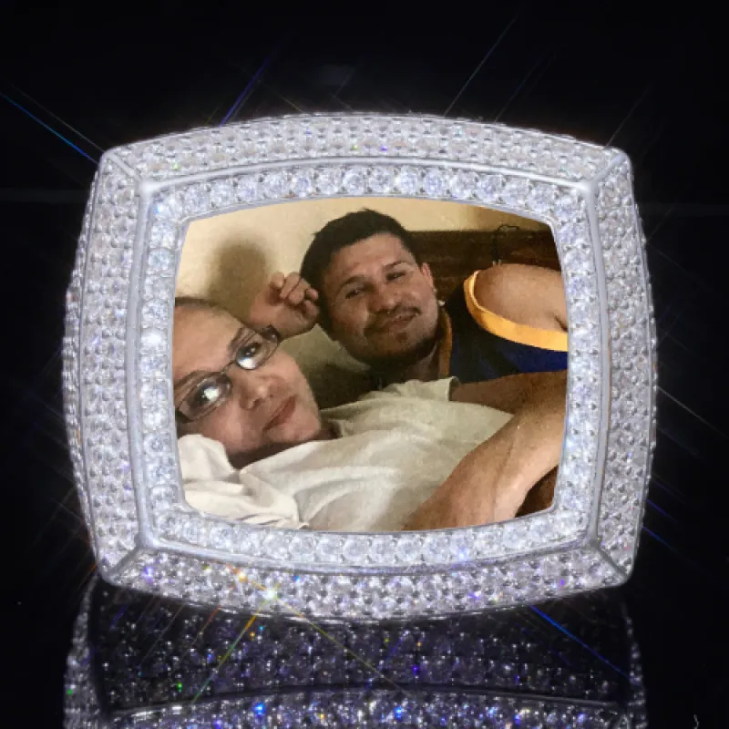3D CUSTOM PICTURE ICED RING made by The GUU Shop