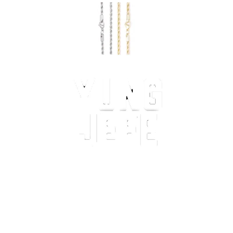 Custom Letters Baguette Two Layer Necklace made by The GUU Shop