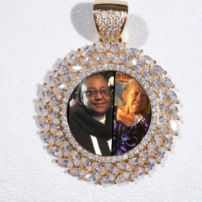 Large 3D Wheat Ear Custom Picture Pendant made by The GUU Shop