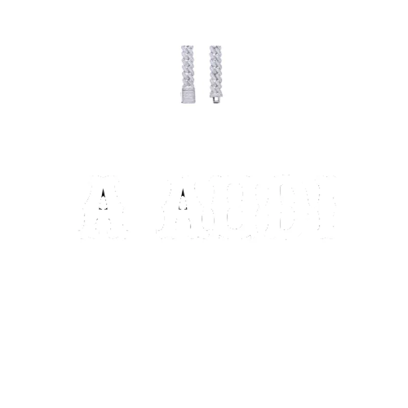 Custom Letters Freibeuter Font Necklace made by The GUU Shop