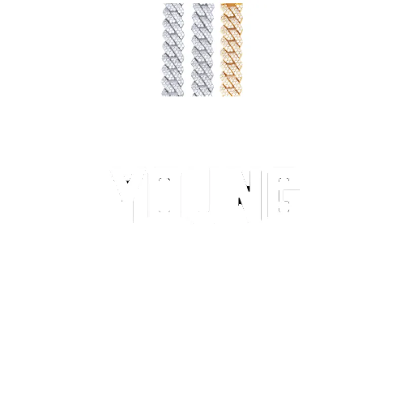 Custom Letters Baguette Two Layer Necklace made by The GUU Shop
