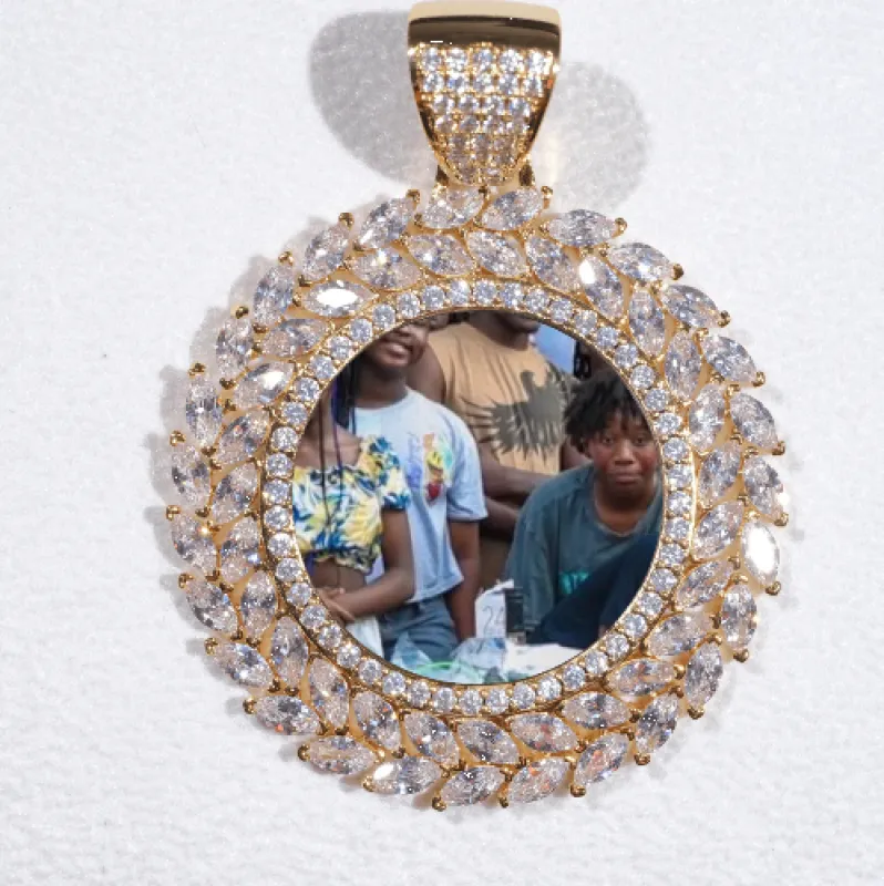 Large 3D Wheat Ear Custom Picture Pendant made by The GUU Shop