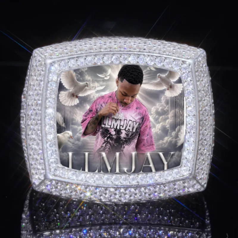 3D CUSTOM PICTURE ICED RING made by The GUU Shop
