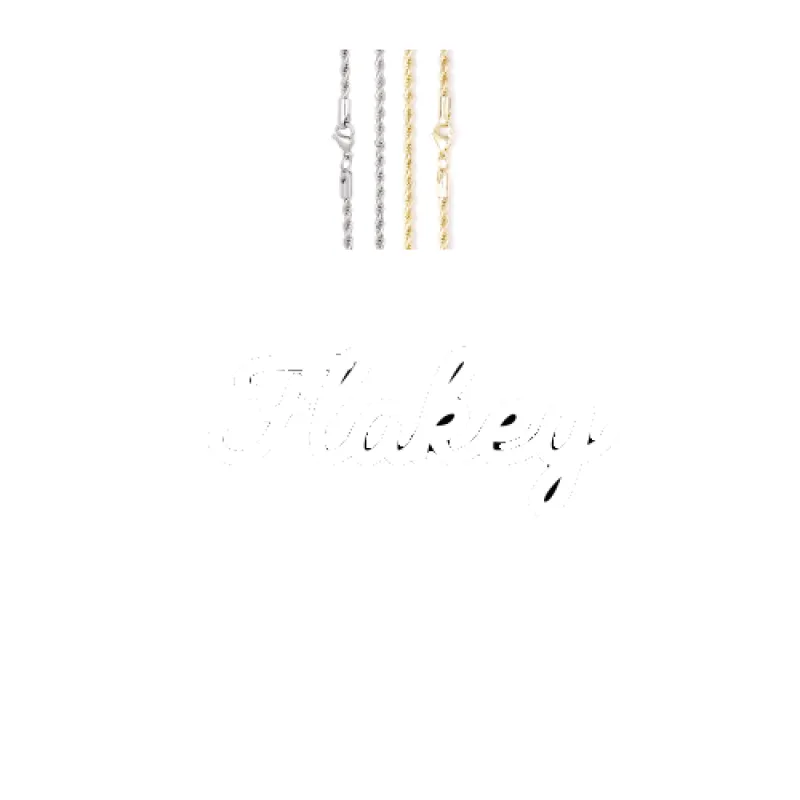 Script Custom Letter Necklace made by The GUU Shop