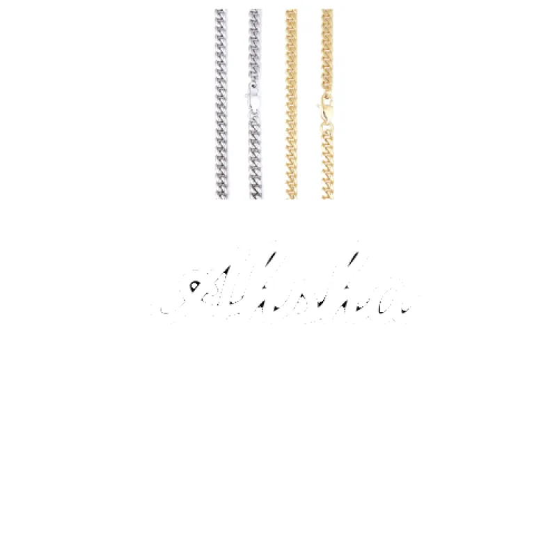Script Custom Letter Necklace made by The GUU Shop