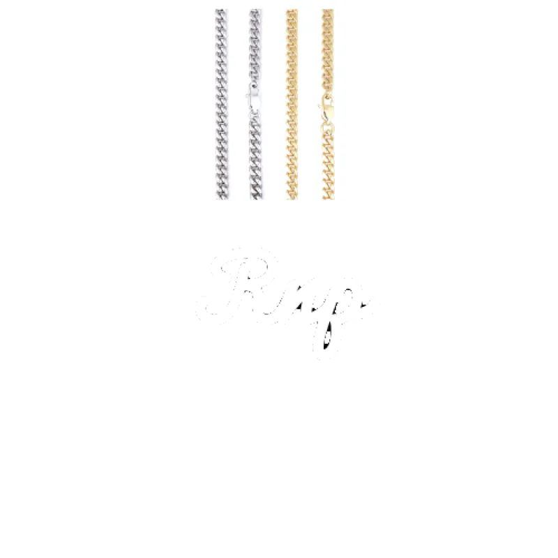 Script Custom Letter Necklace made by The GUU Shop