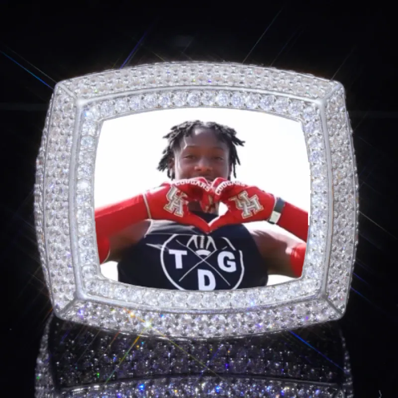 3D CUSTOM PICTURE ICED RING made by The GUU Shop